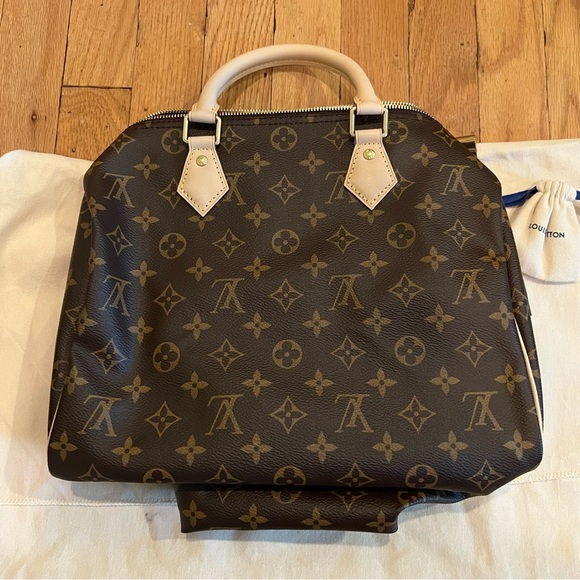 LOUIS VUITTON MONOGRAM SPEEDY BANDOULIERE 30 - Picture 4 of 15